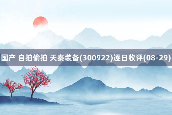 国产 自拍偷拍 天秦装备(300922)逐日收评(08-29)